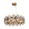 Zuma Tiara króm-füstszürke kristály függesztett lámpa (ZU-9864-500) E14 6 izzós IP20