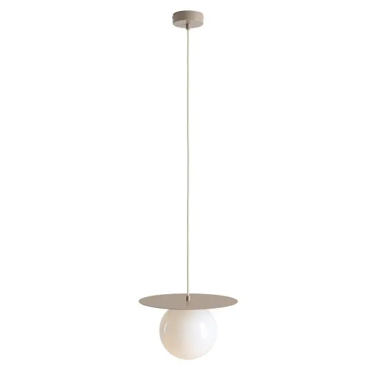 Aldex Loop bézs-fehér függesztett lámpa (ALD-1125G17_M) E27 1 izzós IP20