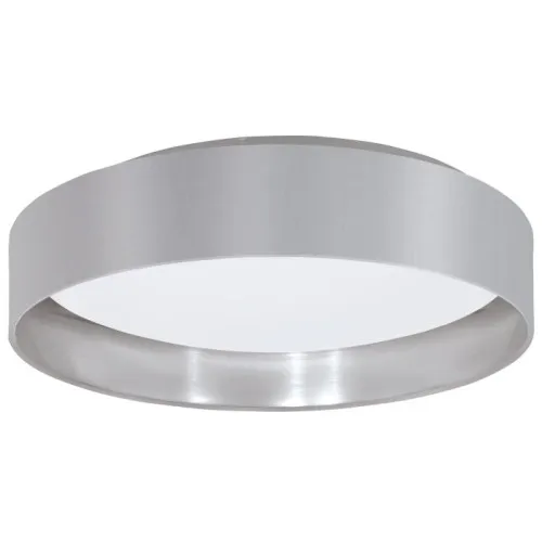 Eglo Maserlo szürke-fehér LED mennyezeti lámpa (EG-31623) LED 1 izzós IP20