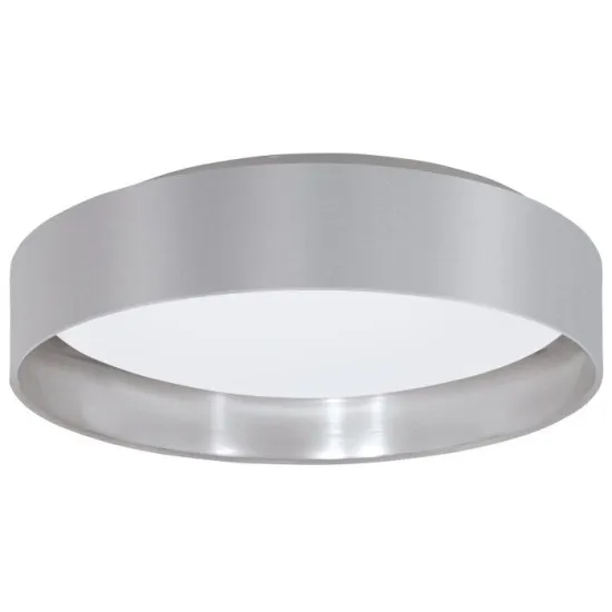 Eglo Maserlo szürke-fehér LED mennyezeti lámpa (EG-31623) LED 1 izzós IP20