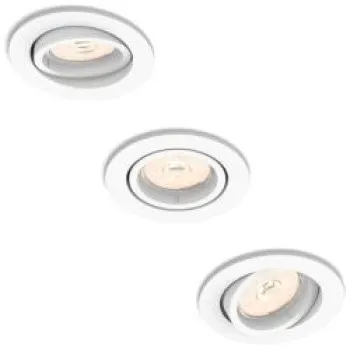 PHILIPS ENNEPER fehér LED mennyezetbe építhető lámpa (PHI-8718696160404) GU10 1 izzós IP20