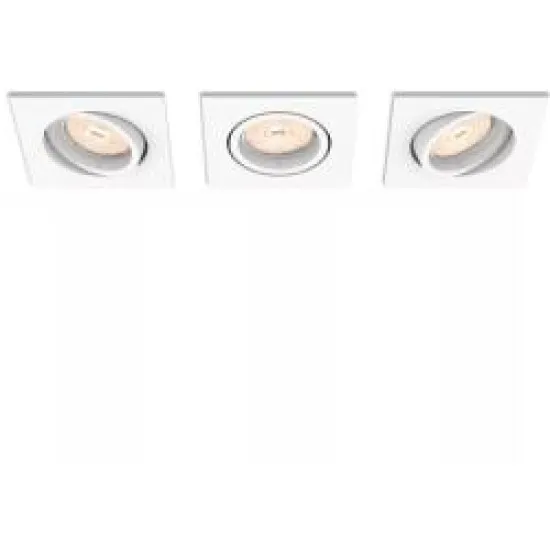 PHILIPS ENNEPER fehér LED mennyezetbe építhető lámpa (PHI-8718696160374) GU10 1 izzós IP20