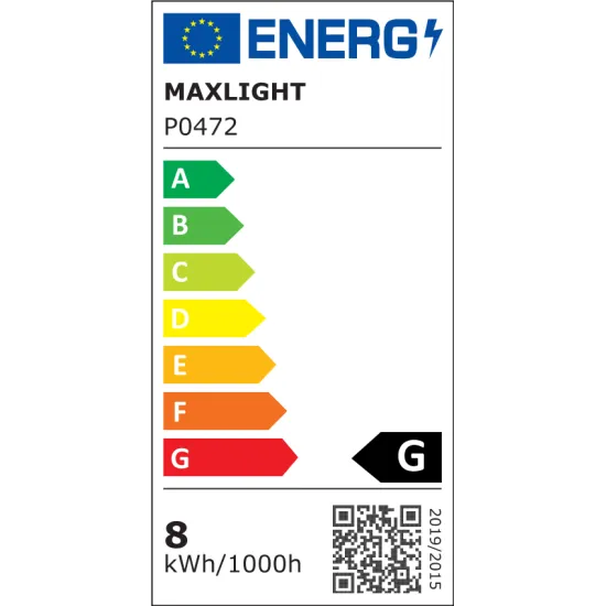 Maxlight Cometshine fekete-arany LED függesztett lámpa (MAX-P0472) LED 1 izzós IP20