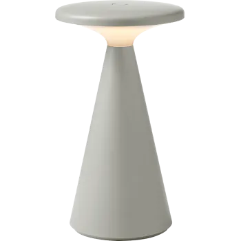 Maxlight Funghi szürke hordozható LED asztali lámpa (MAX-T0064) LED 1 izzós IP44