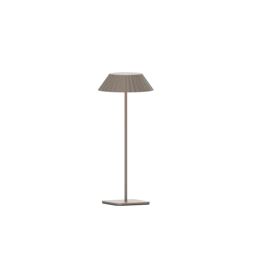 Maxlight Muffin szürke hordozható LED asztali lámpa (MAX-T0065) LED 1 izzós IP44
