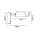Open Design Timo Parette Gold CCT arany LED fali lámpa (OR-OR86539) LED 1 izzós IP20