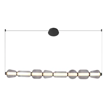 Zambelis  fekete-szürke LED függesztett lámpa (ZAM-23066) LED 1 izzós IP20