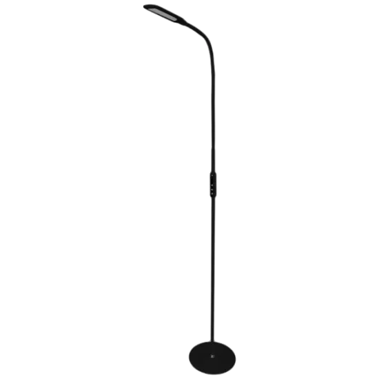 Avide Remo fekete LED állólámpa (ABLFL-9W-REMO-B) LED 1 izzós IP20