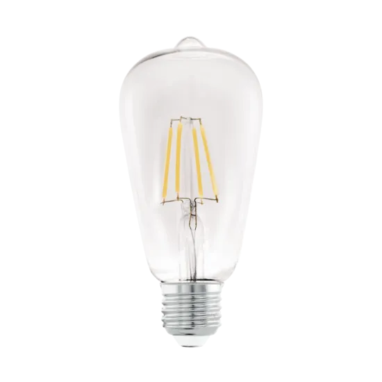 Eglo E27 LED izzó 7W 2700 Kelvin-60W-ot kiváltó átlátszó filament LED izzó (EG-110012) E27 Eglo E27 LED izzó 7W 2700 Kelvin-60W-ot kiváltó átlátszó filament LED izzó (EG-110012) E27