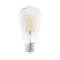 Eglo E27 LED izzó 7W 2700 Kelvin-60W-ot kiváltó átlátszó filament LED izzó (EG-110012) E27