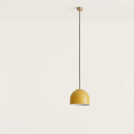 AROMAS DEL CAMPO ALPHA sárga-fekete függesztett lámpa (C1083) E27 1 izzós IP20