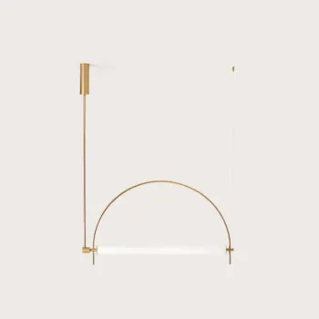 AROMAS DEL CAMPO ARC arany-fehér LED függesztett lámpa (C1292) LED 1 izzós IP20