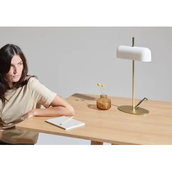 AROMAS DEL CAMPO ATIL fekete-fehér asztali lámpa (ARO-S1281) G9 2 izzós IP20