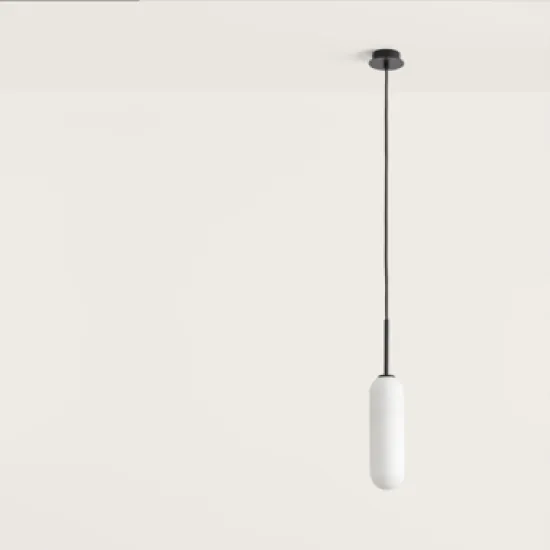 AROMAS DEL CAMPO ATIL fekete-fehér függesztett lámpa (C1281) G9 1 izzós IP20