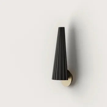 AROMAS DEL CAMPO BION fekete-arany fali lámpa (A1306) G9 1 izzós IP20