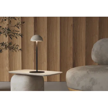 AROMAS DEL CAMPO DUSSA fekete-arany LED asztali lámpa (ARO-S1307) LED 1 izzós IP20