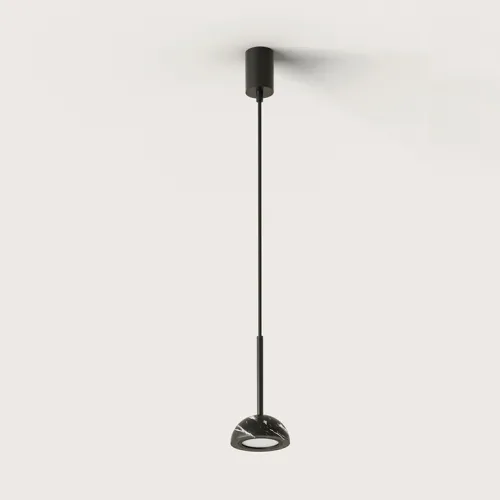 AROMAS DEL CAMPO DUSSA fekete LED függesztett lámpa (C1307) LED 1 izzós IP20
