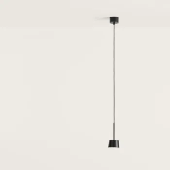 AROMAS DEL CAMPO NERA fekete LED függesztett lámpa (C1229) LED 1 izzós IP20