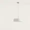 AROMAS DEL CAMPO OPEN króm-fehér függesztett lámpa (C1024) E27 3 izzós IP20
