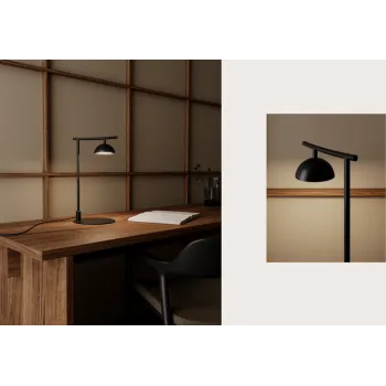 AROMAS DEL CAMPO TANA fekete LED asztali lámpa (ARO-S1309) LED 1 izzós IP20