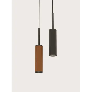 AROMAS DEL CAMPO TURA fekete-barna LED függesztett lámpa (C1313) LED 1 izzós IP20