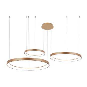 Azzardo Agnes arany LED függesztett lámpa  (AZ-5026) LED 1 izzós IP20