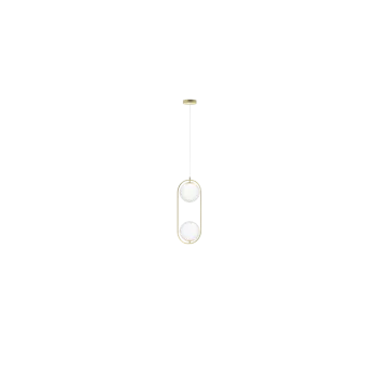 Azzardo Coco arany-fehér függesztett lámpa (AZ-4982) G9 2 izzós IP20