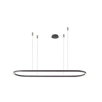 Azzardo Elena fekete LED függesztett lámpa  (AZ-5057) LED 1 izzós IP20