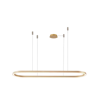 Azzardo Elena arany LED függesztett lámpa  (AZ-5058) LED 1 izzós IP20