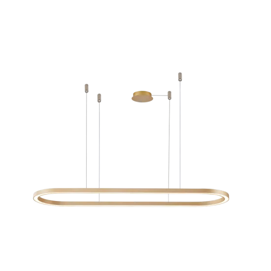 Azzardo Elena arany LED függesztett lámpa  (AZ-5058) LED 1 izzós IP20