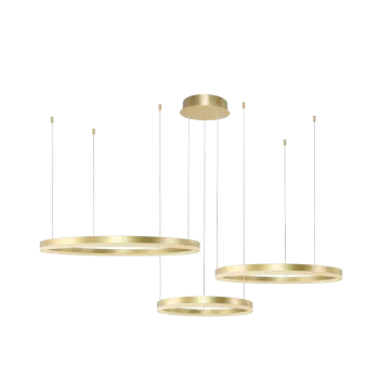 Azzardo Halo arany távirányítós LED függesztett lámpa (AZ-4976) LED 1 izzós IP20