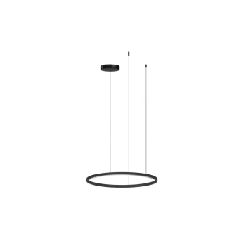 Azzardo Halo fekete távirányítós LED függesztett lámpa (AZ-5343) LED 1 izzós IP20