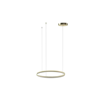Azzardo Halo arany távirányítós LED függesztett lámpa (AZ-5344) LED 1 izzós IP20