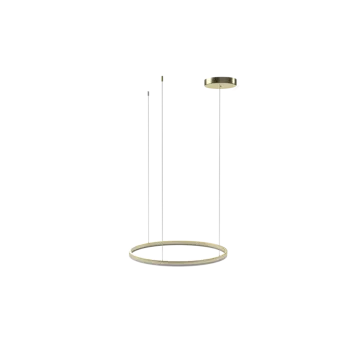 Azzardo Halo arany távirányítós LED függesztett lámpa (AZ-5348) LED 1 izzós IP20
