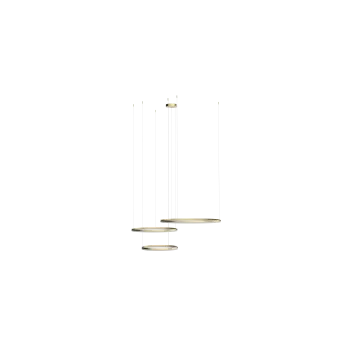 Azzardo Halo arany távirányítós LED függesztett lámpa (AZ-5350) LED 1 izzós IP20