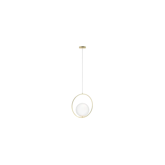 Azzardo Jumbo arany-fehér függesztett lámpa (AZ-4983) G9 1 izzós IP20