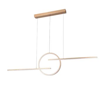 Azzardo Lauren arany LED függesztett lámpa  (AZ-5258) LED 1 izzós IP20