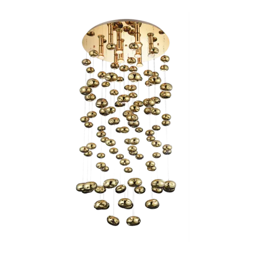 Azzardo Luvia arany függesztett lámpa  (AZ-3073) GU10 9 izzós IP20