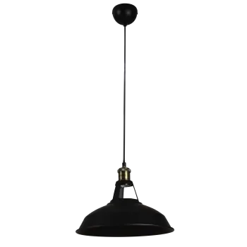 Azzardo New Axel fekete függesztett lámpa  (AZ-1351) E27 1 izzós IP20