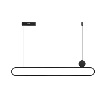 Azzardo Nicodemo fekete LED távirányítós függesztett lámpa (AZ-5450) LED 1 izzós IP20