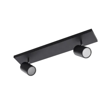 Azzardo Noemie fekete mennyezeti spotlámpa (AZ-4137) GU10 2 izzós IP44