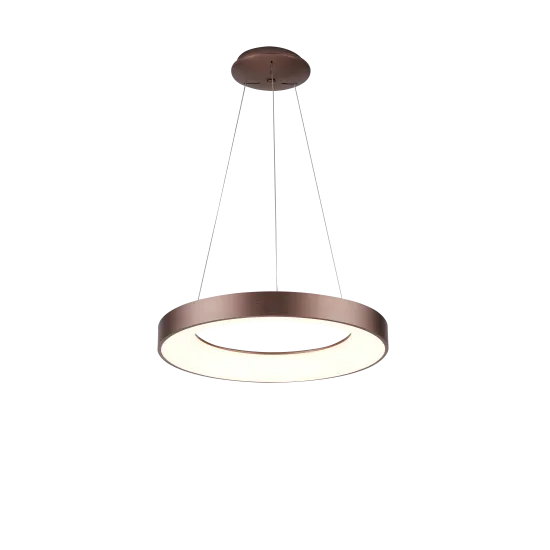 Azzardo Santana bronz távirányítós LED függesztett lámpa (AZ-5007) LED 1 izzós IP20