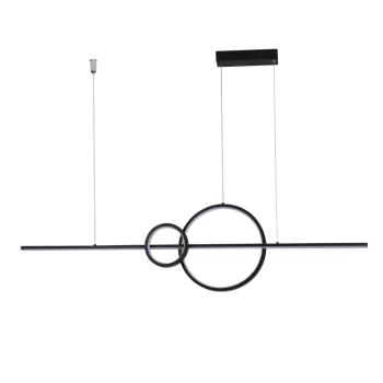 Azzardo Sara fekete LED függesztett lámpa  (AZ-5259) LED 1 izzós IP20