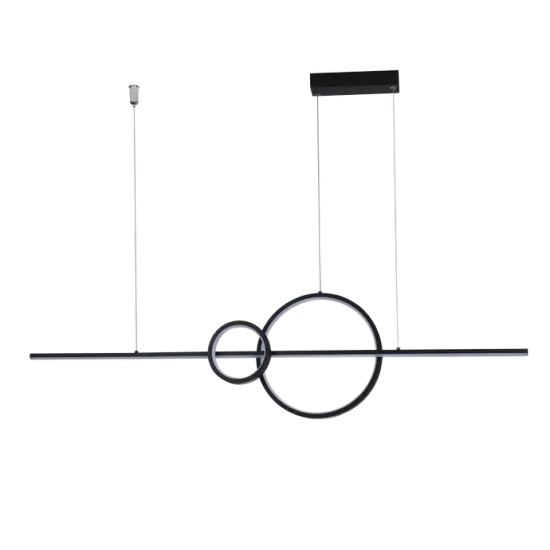 Azzardo Sara fekete LED függesztett lámpa  (AZ-5259) LED 1 izzós IP20