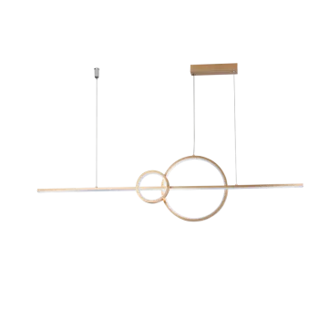 Azzardo Sara arany LED függesztett lámpa  (AZ-5260) LED 1 izzós IP20