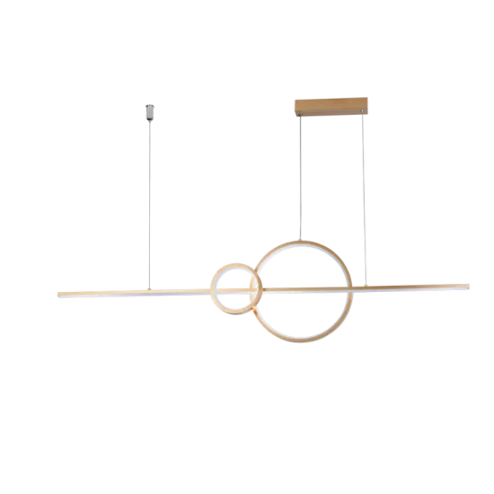 Azzardo Sara arany LED függesztett lámpa  (AZ-5260) LED 1 izzós IP20