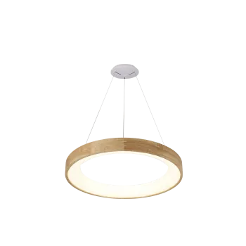 Azzardo Silvam barna-fehér LED függesztett lámpa  (AZ-3344) LED 1 izzós IP20