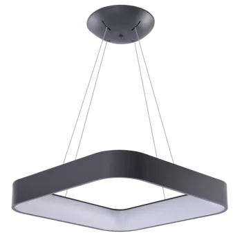 Azzardo Solvent szürke LED távirányítós függesztett lámpa (AZ-3983) LED 1 izzós IP20