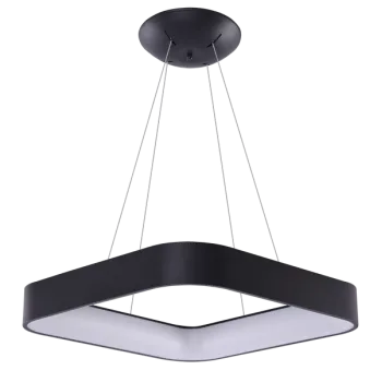 Azzardo Solvent fekete LED távirányítós függesztett lámpa (AZ-3984) LED 1 izzós IP20