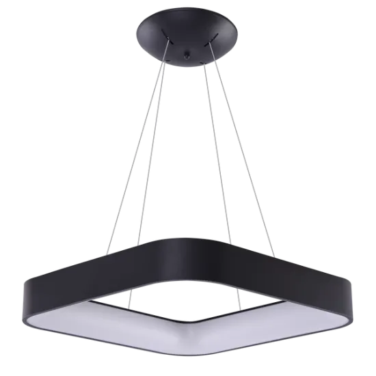 Azzardo Solvent fekete LED távirányítós függesztett lámpa (AZ-3984) LED 1 izzós IP20